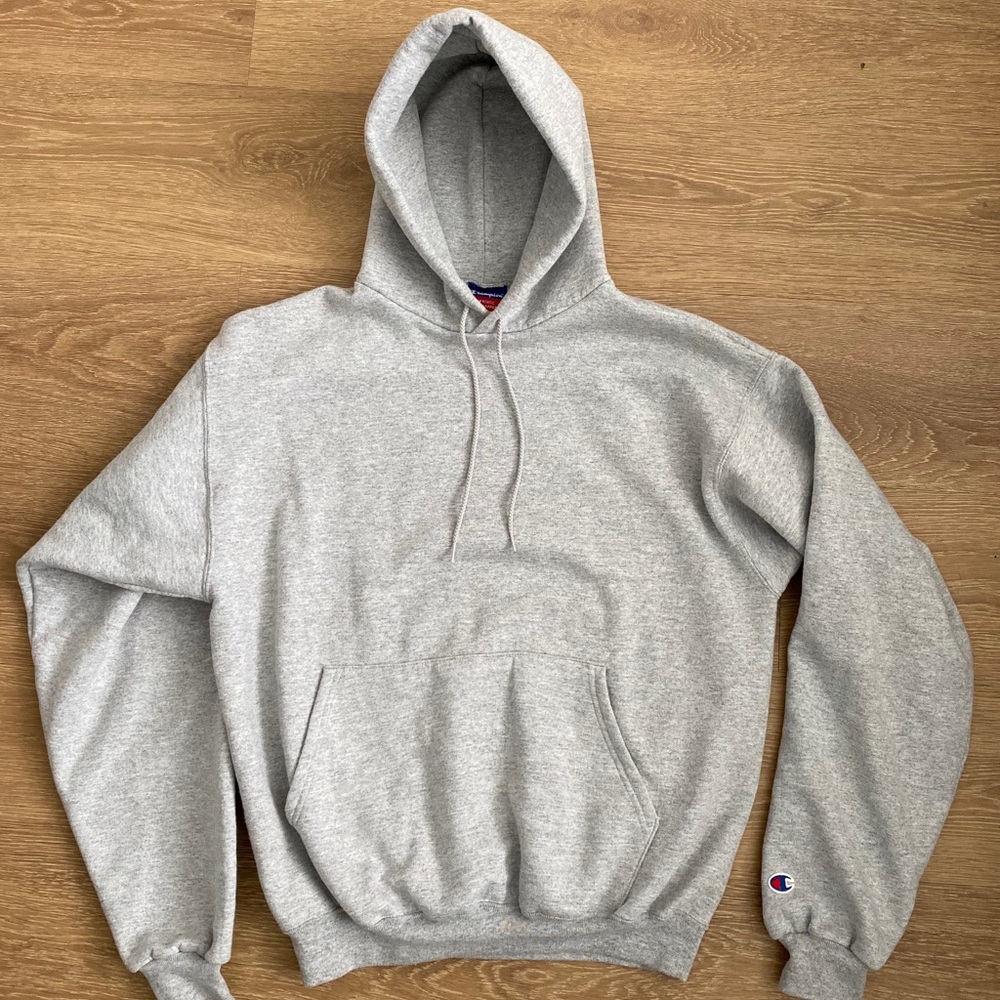 Champion grey hoodie